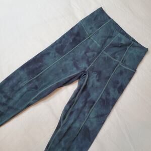 Sweaty Betty Womens Size 4 Super Soft Crop Pocket Leggings Green